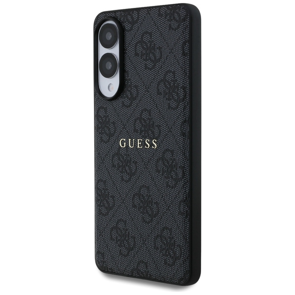 Etui Guess 4G Ring Classic Logo MagSafe  Samsung Galaxy S25 Edge czarny
