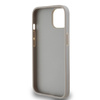 DKNY DKHCP14SPRTHSLE iPhone 14 / 15 / 136.1" beżowy/beige hardcase Leather Mono Stripe & Metal Logo