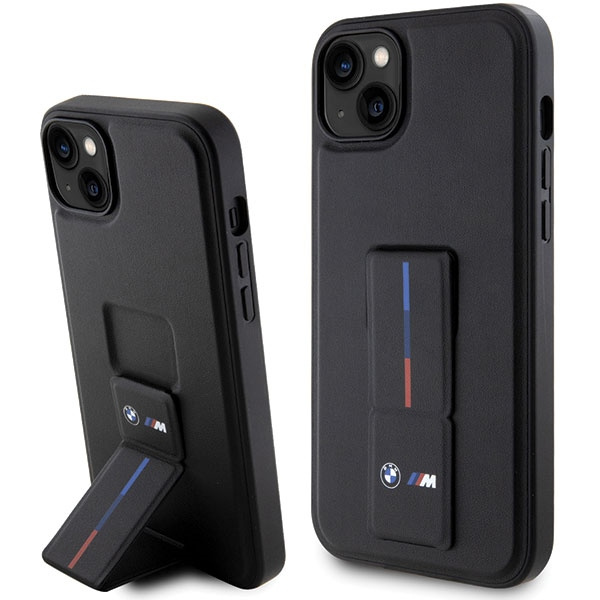 Etui BMW Grip Hot Stamp na iPhone 14 Plus - czarne