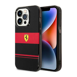 Etui Ferrari IMD Combi Magsafe na iPhone 14 Pro Max - czarne