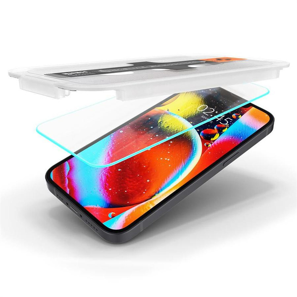 Szkło hartowane Spigen Glas.tR EZ Fit na iPhone 13 / 13 Pro / 14 / 16e - 2 szt.