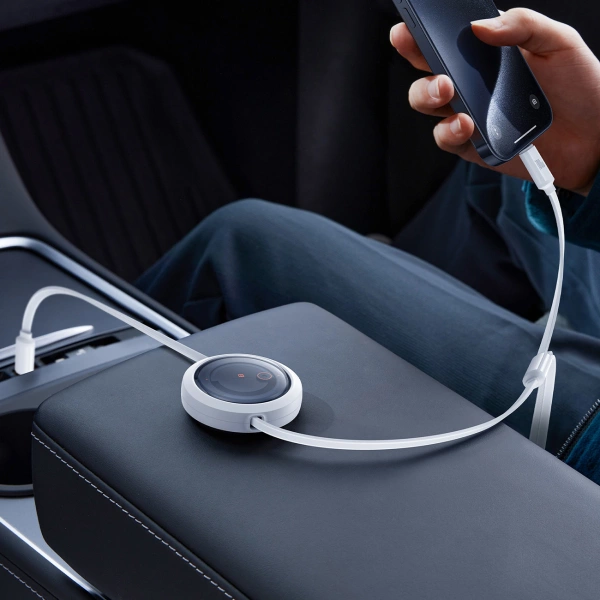 Kabel Baseus Free2Draw CB000084 zwijany USB-C - Lightning / USB-C / micro USB 100W 1.1m - biały