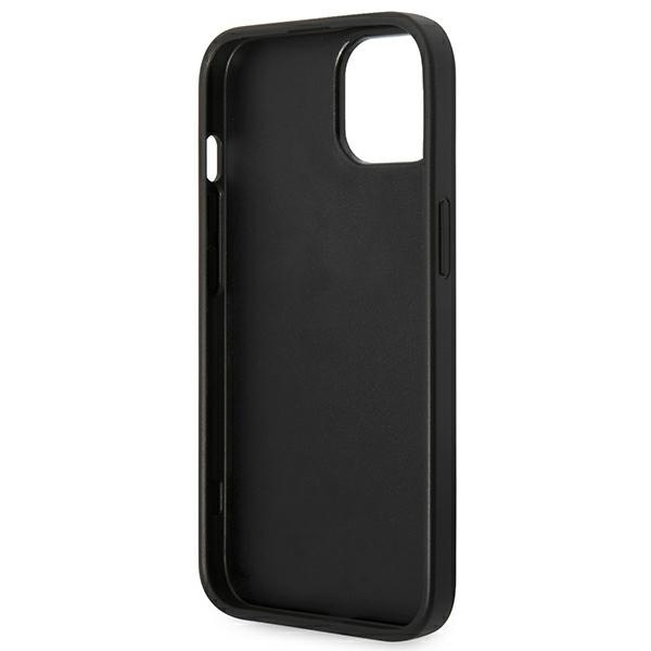 Guess GUHCP14MPSASBBK iPhone 14 Plus / 15 Plus 6.7" czarny/black Saffiano Strap
