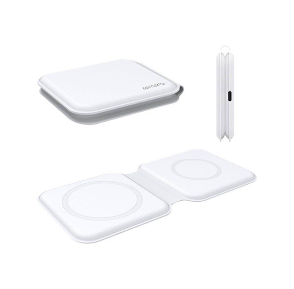 INDUCTION CHARGER 4SMARTS ULTIMAG DUOFOLD 15W DOCKING STATION MAGSAFE WHITE