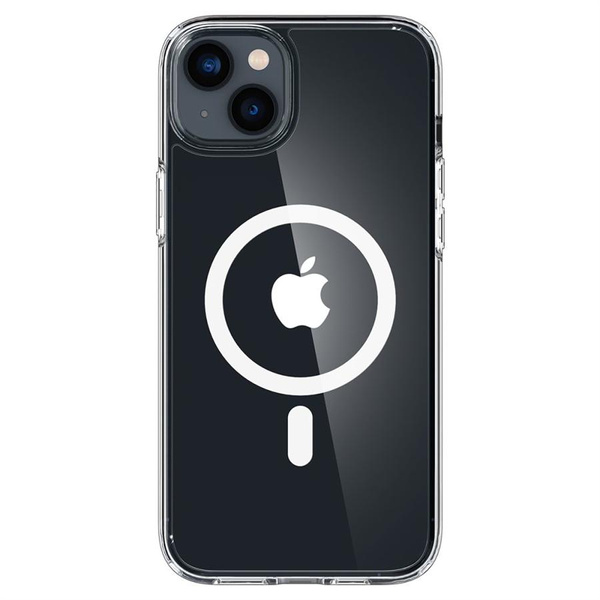 Spigen Ultra Hybrid Mag Case with MagSafe for iPhone 14 - Clear/White