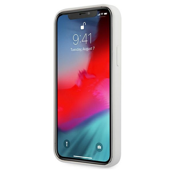 Guess GUHCP12LLSVSCR iPhone 12 Pro Max6,7" kremowy/cream hardcase Script Vintage