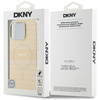 DKNY DKHMP16LHRHSEP iPhone 16 Pro 6.3"różowy/pink hardcase Repeat texture patern & Stripe MagSafe
