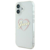 Guess GUHCP16MHCHGSPT iPhone 16 plus6.7" przeźroczysty/transparent hardcase IML Heart