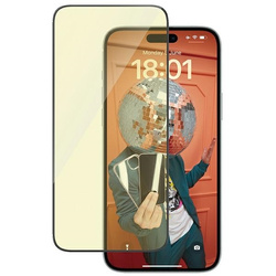 PanzerGlass Ultra-Wide Fit iPhone 15 Plus 6.7" 2in1 Screen Protection Anti-reflective+Anti-Blue Easy Aligner Included 2815