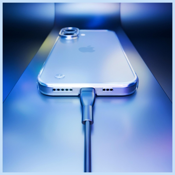 Etui 3MK Just20g Clear Case do Apple     iPhone 17