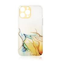 Marble Case etui do Xiaomi Redmi Note 11 żelowy pokrowiec marmur pomarańczowy