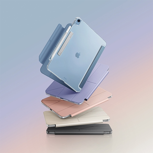 UNIQ etui Camden Click iPad Air 11"       (2024) / iPad Air 10.9" (2022/2020) różowy/blush pink
