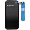 Dysk Zewnętrzny Verbatim Pocket SSD 1TB  - brelok do kluczy z kablem USB-C 3.2 gen.2 czarno-niebieski/black-blue 32191