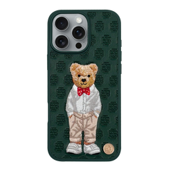 ZUCK BEAR PARIS GENTLEMAN IPHONE 16 PRO BOW TIE