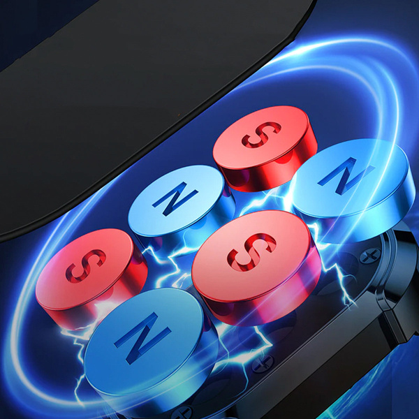 JOYROOM CAR MAGNETIC SELF-ADHESIVE FOLDABLE PHONE HOLDER (DASHBOARD / COCKPIT) DARK GRAY (JR-ZS312)