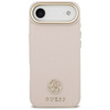 Etui Guess Grained Strass Logo MagSafe   do iPhone Air różowy