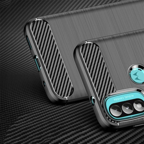 TECH-PROTECT TPUCARBON MOTOROLA MOTO E20 / E30 / E40 BLACK