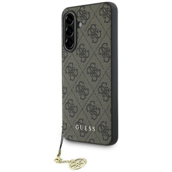 Etui Guess 4G Charms Collection do       Samsung Galaxy A56 brązowy