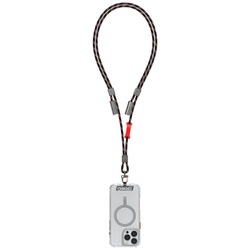 Uniwersalna smycz do telefonu kabel 2w1 Skinarma Dyno Ve USB-C/USB-C czarny