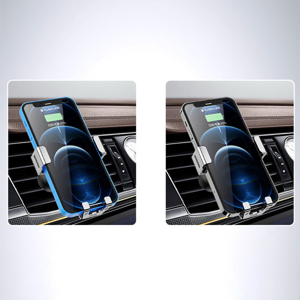 GRAVITY SMARTPHONE CAR HOLDER, AIR VENT BLUE (YC12)