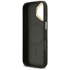 Etui Guess Grained Strass Logo MagSafe   do iPhone 17 czarny