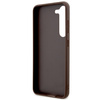Guess GUHCS23SP4RPSW S23 S911 brązowy/brown hardcase 4G Printed Stripe