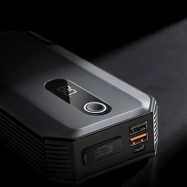 Baseus powerbank Power Starter Jump Starter starting device booster 20000mAh 12V (2000A / 1000A) + crocodile clip cables black (CGNL020001)
