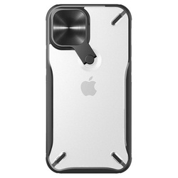 NILLKIN CASE WITH FLAP FOR CAMERA AND FOLDING STAND IPHONE 12 MINI BLACK