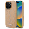 Karl Lagerfeld KLHMP16LPKHPORPE iPhone 16 Pro 6.3" hardcase beżowy/beige Leather Monogram Metal Logo MagSafe
