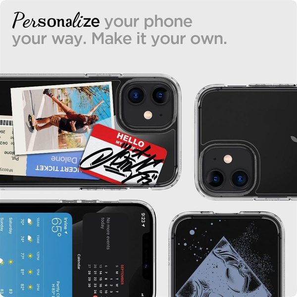 Spigen Ultra Hybrid Case for iPhone 12 mini - Clear