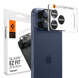 OSŁONA APARATU SPIGEN OPTIK PRO XL GLAS.TR ”EZ FIT” CAMERA PROTECTOR IPHONE 17 PRO BLACK