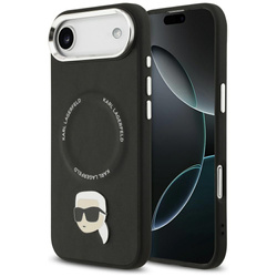 Etui Karl Lagerfeld Karl Pin MagSafe do  iPhone Air czarny