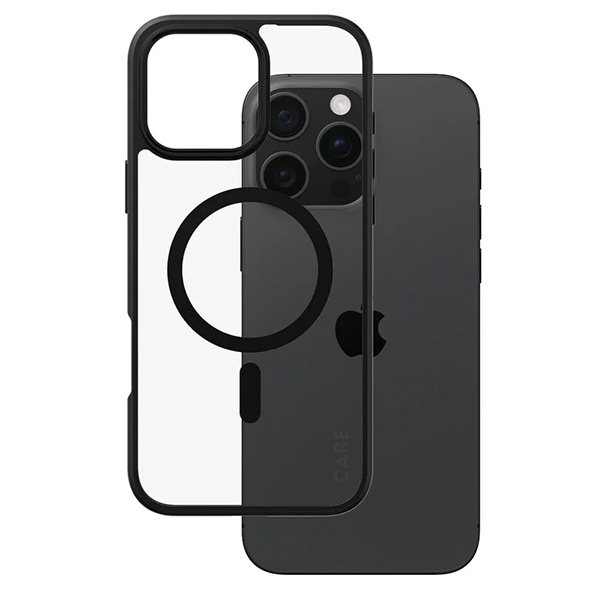 CARE by PanzerGlass Flagship Urban Case iPhone 16 Pro Max 6,9" czarny/black MagSafe 1360