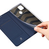 DUX DUCIS SKIN PRO CASE FOR XIAOMI POCO C40 FLIP COVER CARD WALLET STAND BLUE