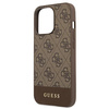 Guess GUHCP13LG4GLBR iPhone 13 Pro / 136,1" brązowy/brown hard case 4G Stripe Collection