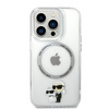 KARL LAGERFELD KLHMP14XHNKCIT IPHONE 14 PRO MAX 6,7" HARDCASE TRANSPARENT ICONIC KARL&CHOUPETTE MAGSAFE