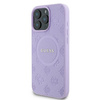 Guess GUHMP16LPSAPSMEU iPhone 16 Pro6.3" fioletowy/purple hardcase Saffiano Peony Classic Logo MagSafe