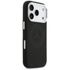 Etui Mercedes Silicone Vintage Logo      MagSafe do iPhone 17 Pro czarny