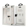 KARL LAGERFELD KLHCP13SKHTUGLGO IPHONE 13 MINI 5,4" ZŁOTY/GOLD HARDCASE GLITTER KARL`S HEAD
