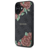 Guess GUHMP16SP4ROPEMCK iPhone 16 6.1"   czarny/black hardcase 4G Flowers Print MagSafe