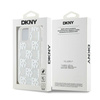DKNY DKHCP15SLCPEPT iPhone 15 / 14 / 136.1" biały/white hardcase Liquid Glitter Multilogo