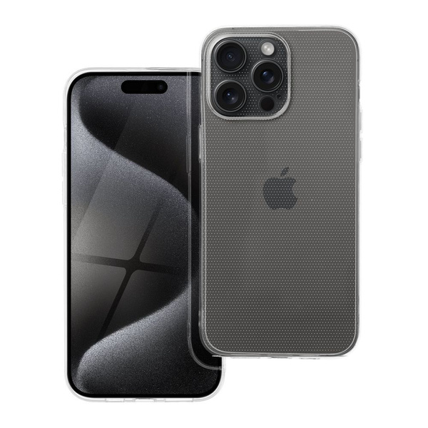 Futerał CLEAR CASE 2 mm do IPHONE 15 Pro Max (camera protection) transparentny