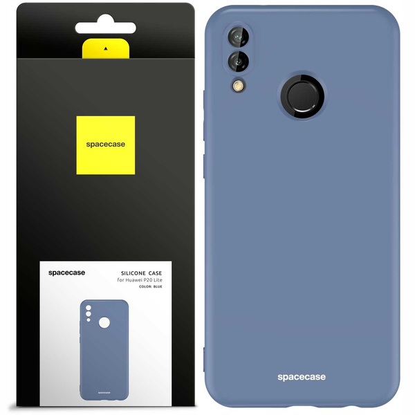 Spacecase Etui Silicone Case Huawei P20 Lite blue