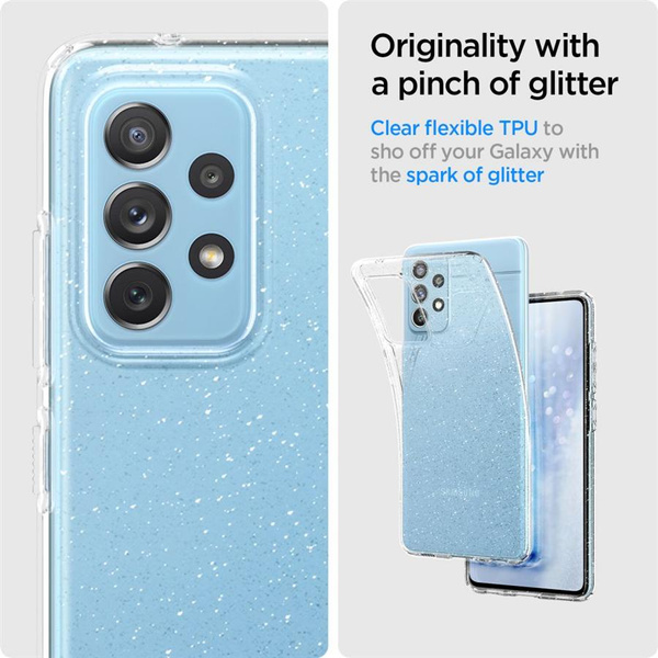 SPIGEN GLITTER CRYSTAL SAMSUNG A72 CLEAR