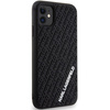 Karl Lagerfeld KLHCN613DMKRLK iPhone 11 / Xr 6.1" black/black hardcase 3D Rubber Multi Logo