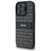 DKNY DKHCP16XPRTHSLK iPhone 16 Pro Max   6.9" czarny/black hardcase Texture Pattern Tonal Stripe