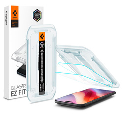 SZKŁO HARTOWANE SPIGEN GLAS.TR ”EZ FIT” 2-PACK  IPHONE 17 AIR CLEAR