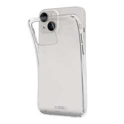 SBS Skinny Clear Cover Transparent, for iPhone 15 Plus/14 Plus