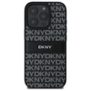 DKNY DKHCP16LPRTHSLK iPhone 16 Pro 6.3"  czarny/black hardcase Texture Pattern Tonal Stripe