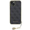 Guess GUHCP15MGF4GGR iPhone 15 Plus/ 14 Plus 6.7" szary/grey hardcase 4G Charms Collection